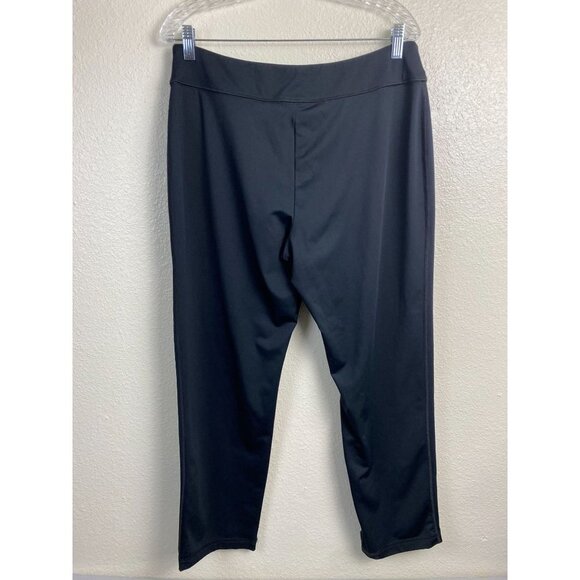 Chico's Zenergy Womens Pants size Large Black Athleisure Stretch Neutral Classic - Picture 2 of 12